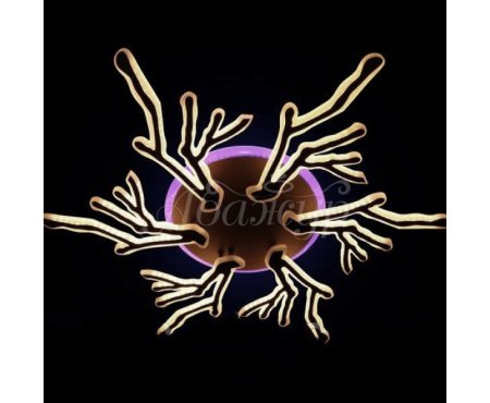 Люстра светодиод. 1837/6+3 LED CF диммер