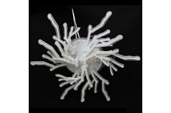 Люстра светодиод. 1837/6+3 LED WH диммер