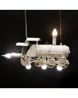 Люстра дизайнерская в детскую Паровоз 6-я