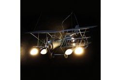 Люстра дизайнерская в детскую Самолет 5-я