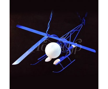 Люстра дизайнерская в детскую Вертолет 4-я