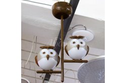 Люстра детская Сова МХ16020-2В + лампочка в подарок