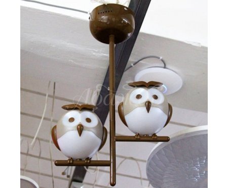 Люстра детская Сова МХ16020-2В + лампочка в подарок