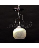 Люстра для кухни 1 плафон MD 50015/1C CR+WT