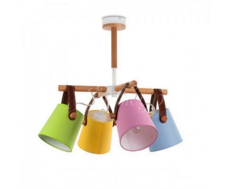 Люстра 60644 Риони (4л) цветная