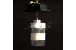 Люстра с плафоном 01625/2C FG+WT