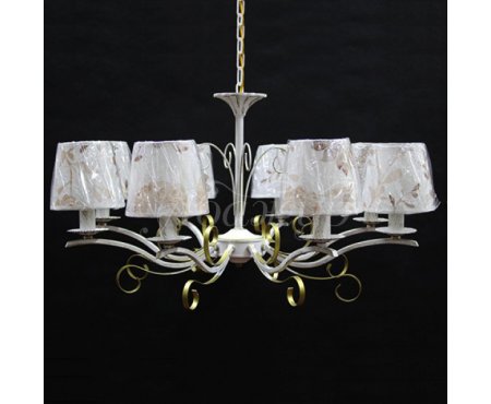 Люстра классическая с плафоном HTD 7152/8 WAB