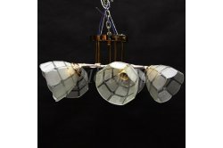 Люстра потолочная с 5-ю плафонами 20-MH 35633B/5 MTWH+FGD