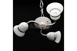 Люстра потолочная с 3-мя плафонами 29-A162/3 WT+WT