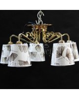 Люстра классическая с плафоном HTD 7149/5 FG