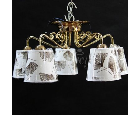 Люстра классическая с плафоном HTD 7149/5 FG