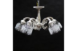 Люстра классическая с плафоном HTD 1004/5 WG