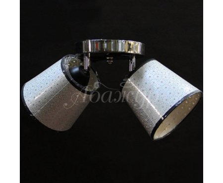 Люстра потолочная HTD-1040/2 CR+BK