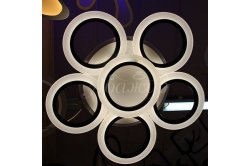 Люстра светодиодная 3855/5+1 ВК Led dim 3