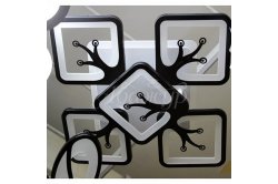 Люстра светодиодная 8859/4+1 ВК Led dim 3