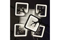 Люстра светодиодная 8859/4+1 WT Led dim 3